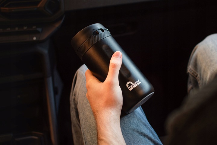 KUBEK TERMICZNY TERMOS NA KAWĘ HERBATĘ MAJESTIC SPORT NORD 420 ML