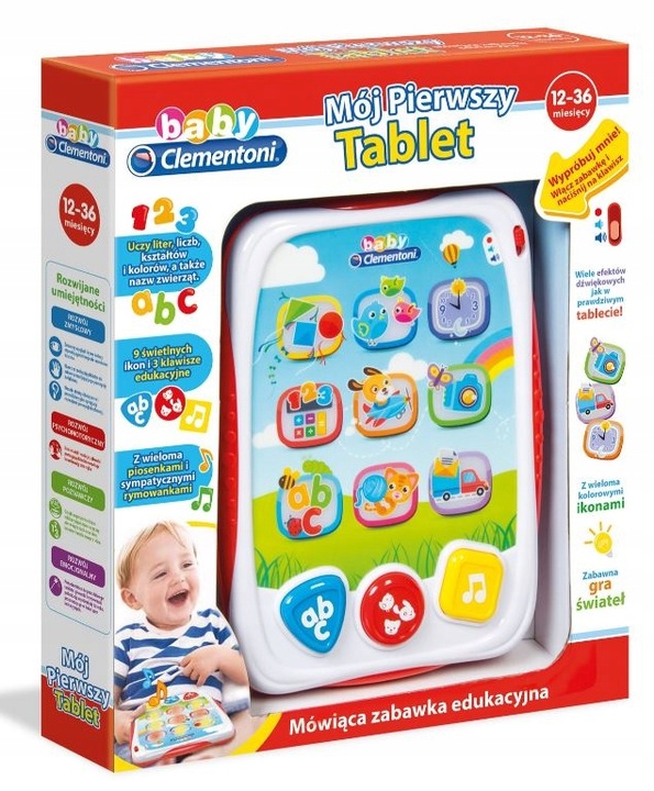 60956 MÓJ PIERWSZY TABLET CLEMENTONI