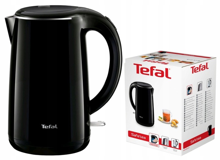 CZAJNIK TEFAL KO260830 CZARNY BLACK 1,7l ELEKTRYCZNY