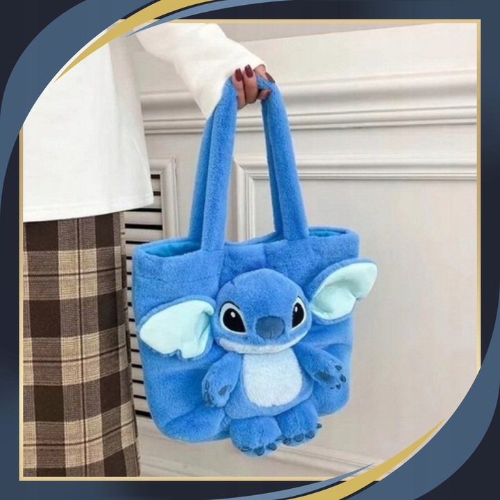 TOREBKA pluszak STICH STITCH Maskotka pluszowa TOREBECZKA NA RAMIĘ dzieci