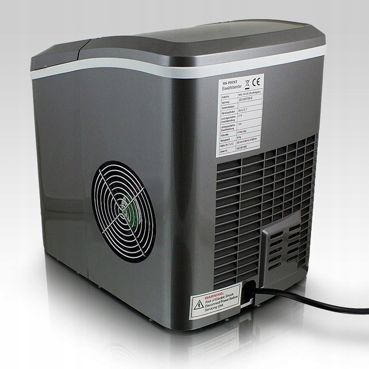 GRAFITOWA KOSTKARKA MASZYNA DO ROBIENIA KOSTEK LODU WYDAJNA MASZYNA BAR DOM