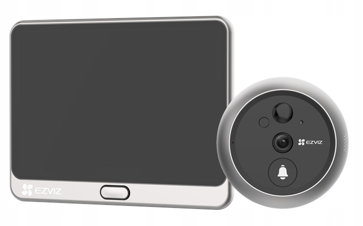 Wizjer EZVIZ DP2 2K dotykowy WiFi Wizjer z Kamerą i Dzwonkiem Judasz
