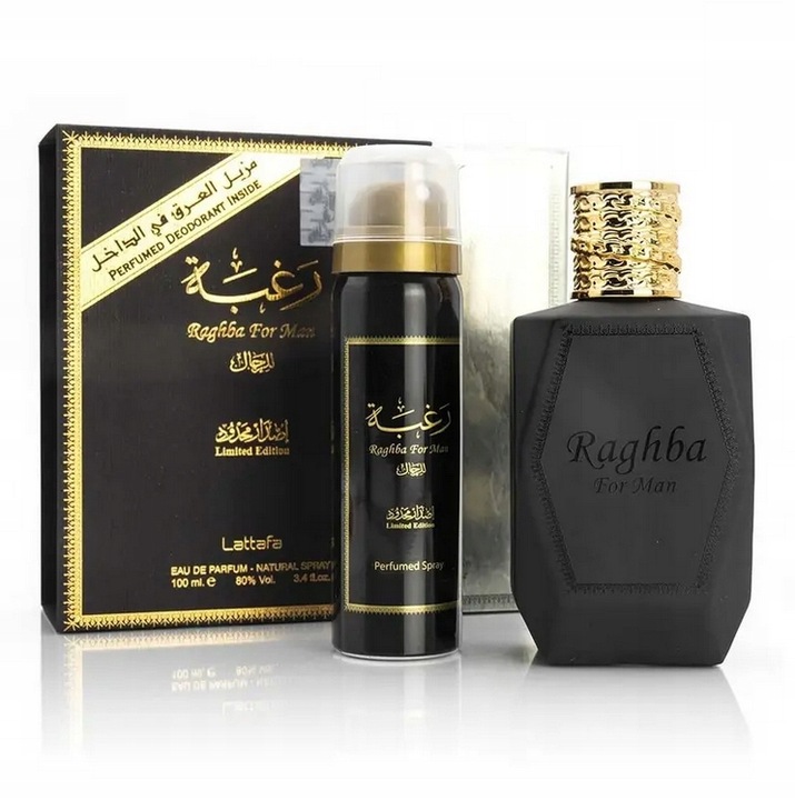 Lattafa Raghba for Man EDP + deo 100 ml