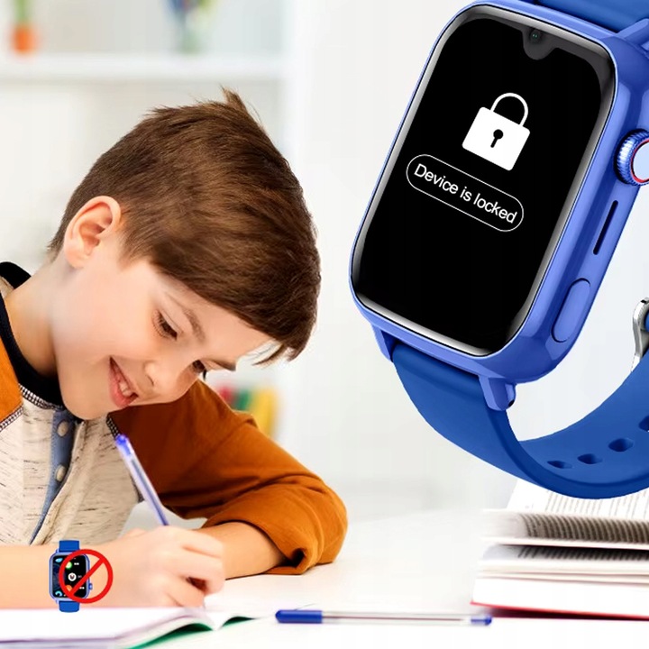 ZEGAREK SMARTWATCH YOUNG SIM PL LOKALIZATOR GPS + WIFI + LBS SIEĆ 4G