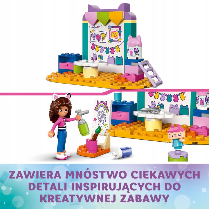LEGO GABBY'S Prace ręczne z Tekturzątkiem 10795