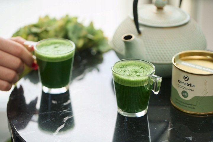 Zielona Herbata MATCHA Codzienna 100g JAPOŃSKA sproszkowana 123Matcha Latte