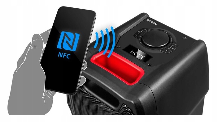 SVEN PS-730 głośnik bluetooth 100W TWS, mocny bass