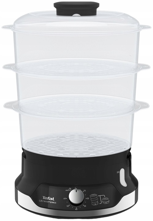 Parowar TEFAL UltraCompact VC2048 800W 9L 3 pojemniki Szybkowar