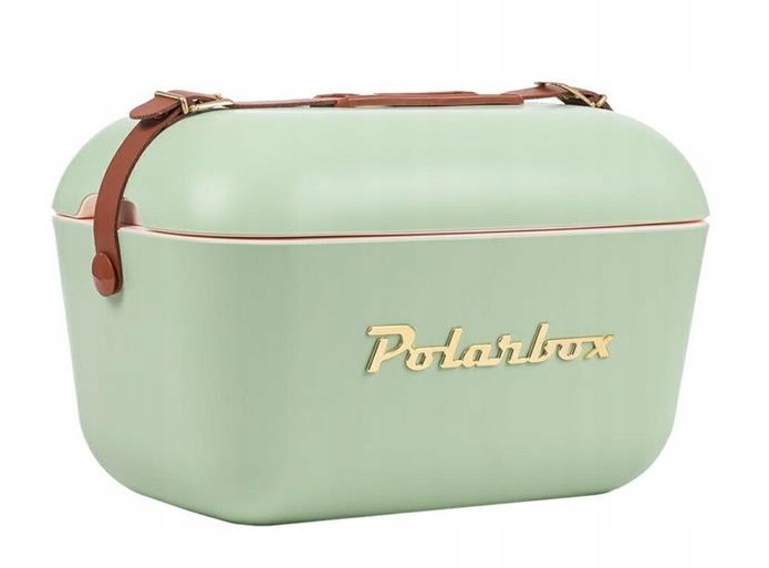 Lodówka turystyczna POLARBOX GOLD oliwkowy + brąz 12L