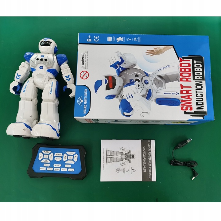 ROBOT Z PROGRAMOWANIEM ZDALNIE STEROWANY INTUICYJNE STEROWANIE NA PILOT