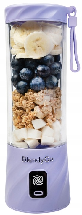 Blender bezprzewodowy BlendyGo 3 550 ml Lawendowy