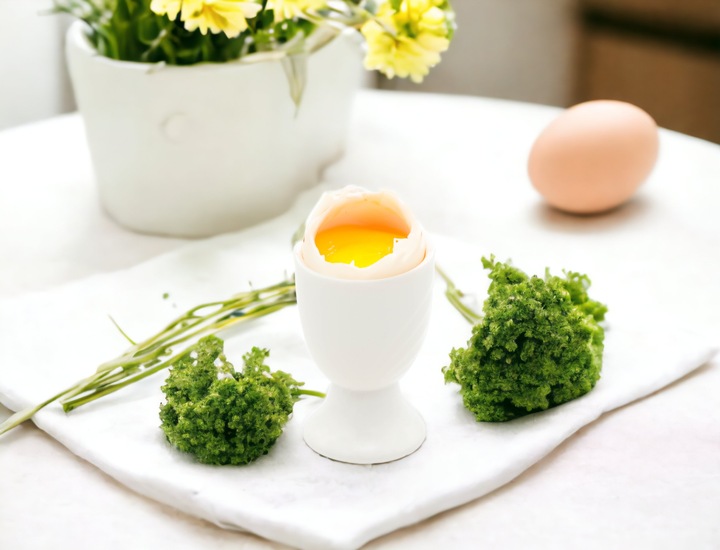 ZESTAW 6X KIELISZEK PODSTAWKA POD JAJKO DO JAJEK NA JAJKA WIELKANOC