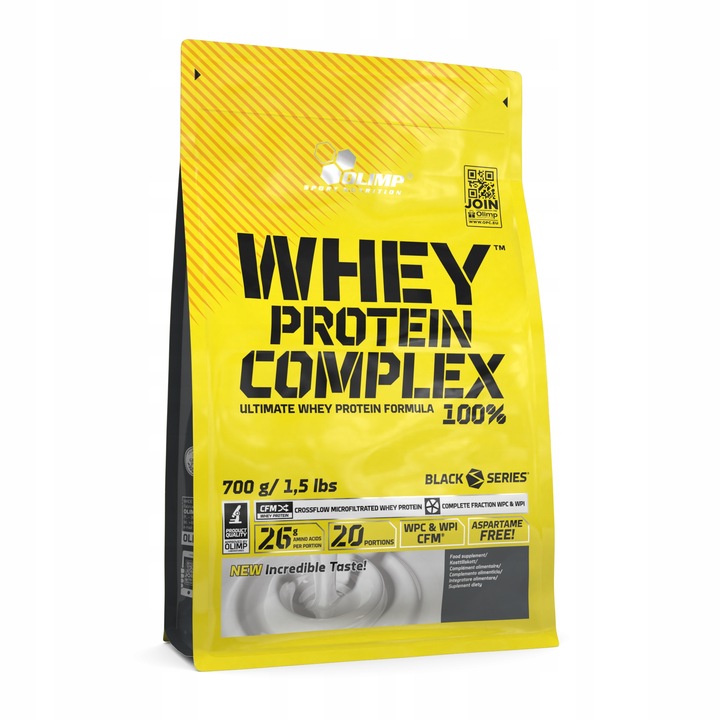 OLIMP WHEY PROTEIN COMPLEX 700g ODŻYWKA BIAŁKOWA WPC BIAŁKO SERWATKOWE