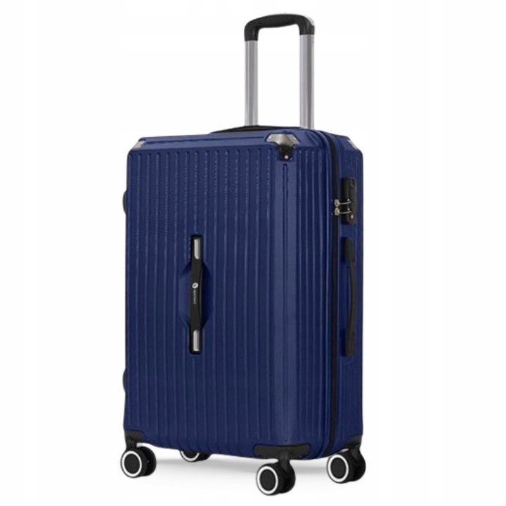 WALIZKA DUŻA PODRÓŻNA BAGAŻ NA KÓŁKACH ABS TWARDA TORBA MOCNA NEW XXL