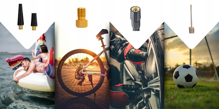 KOMPRESOR SAMOCHODOWY Pompka Elektryczna Sprężarka do kół 8V 4000mAh LCD