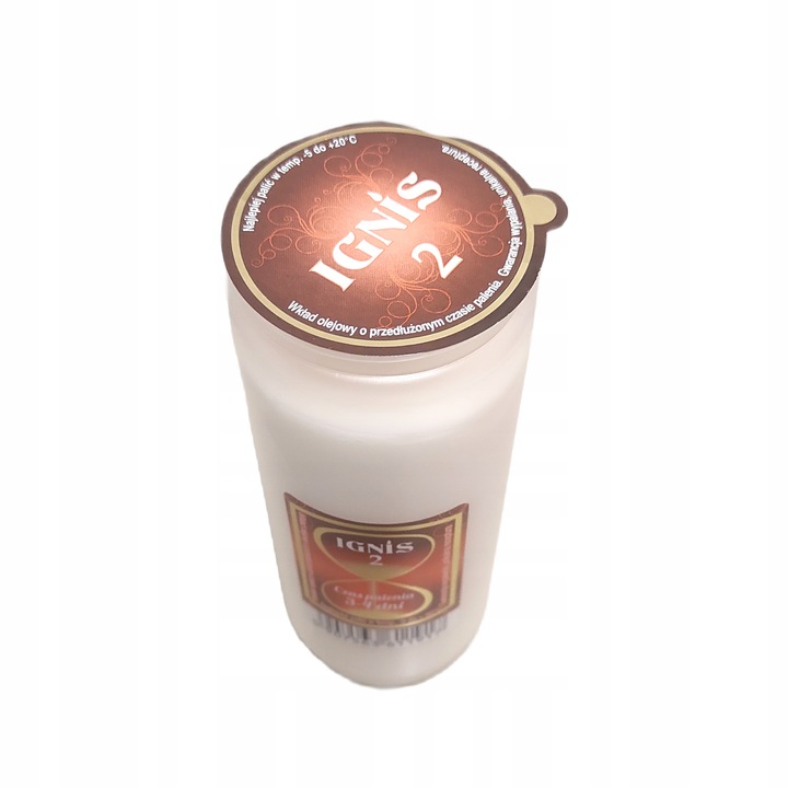 WKŁADY DO ZNICZY olejowe IGNIS 14 cm 3 - 4 dni 15s