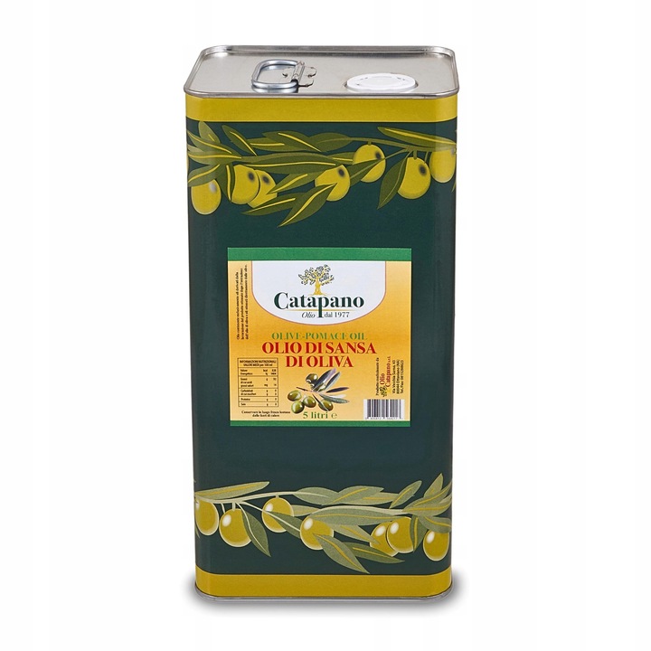 Oliwa z oliwek sansa pomace 5 Litrów z Włoch do smażenia