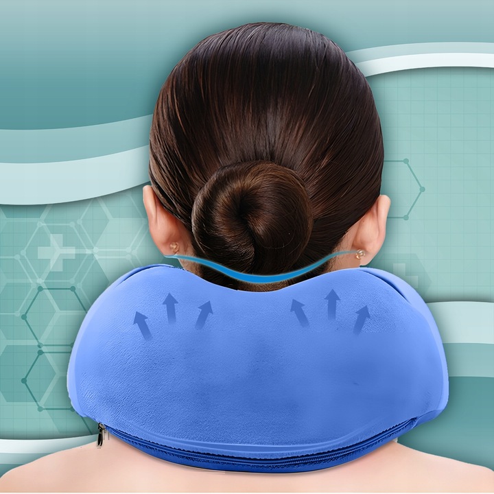 Poduszka Turystyczna Podróżna Zagłówek Pod Szyję Super Wygodna Relaksacyjny