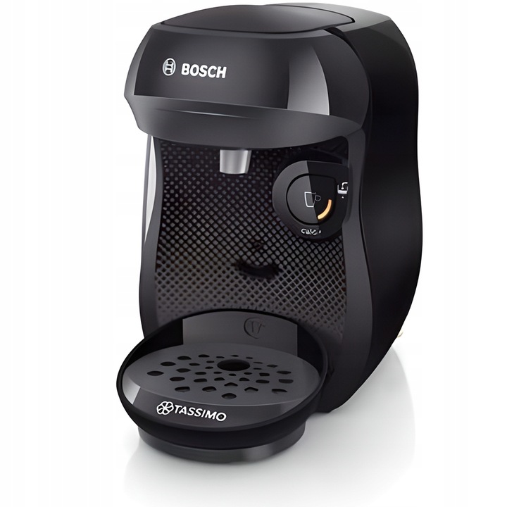 Ekspres kapsułkowy Bosch TASSIMO HAPPY TAS1002N 3,3 bar czarny