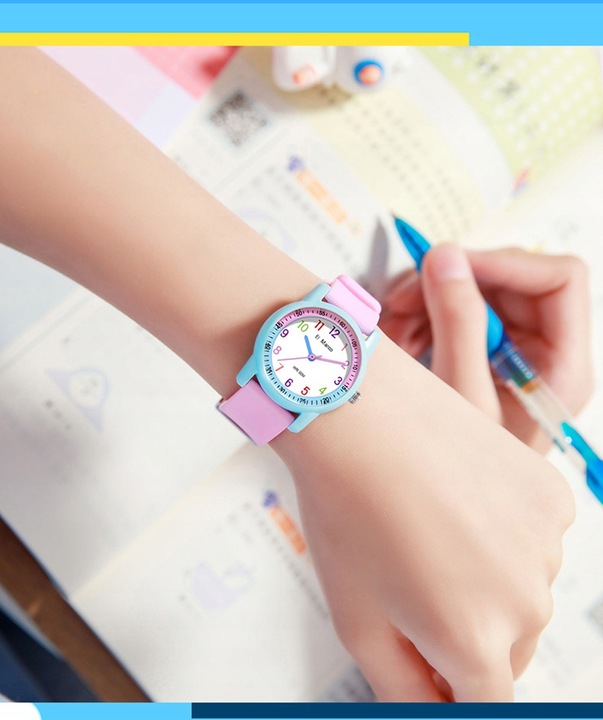 Zegarek Analogowe dla Dzieci w 4+ lat Wodoodporny