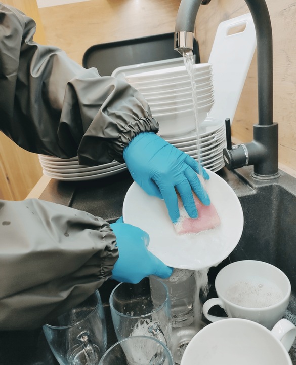 NARĘKAWKI ZARĘKAWKI OCHRONNE WODOOCHRONNE ZIELONE PROS MODEL 002