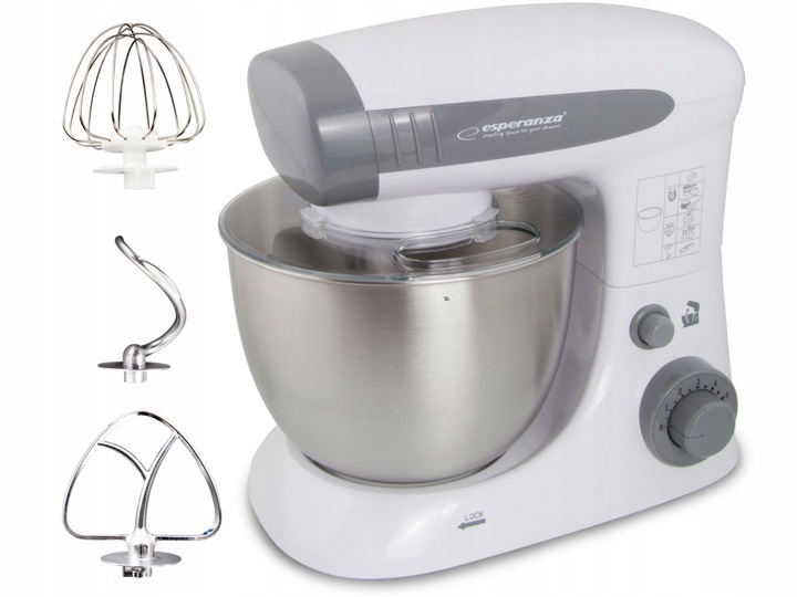 Robot planetarny Esperanza Cooking Assistant EKM024 800W 4l metalowa misa