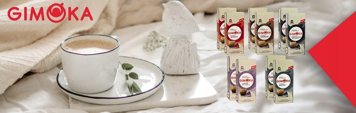 Kawa kapsułki Nespresso GIMOKA zestaw 100 sztuk