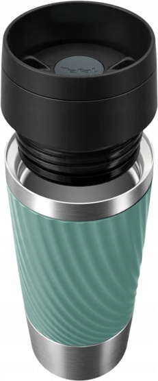 Kubek termiczny Classic Twist 0.36L zielony silikonowa osłona