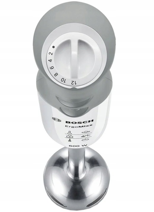 Blender ręczny Bosch MSM66155 ErgoMixx 600W końcówka do puree 12 prędkości