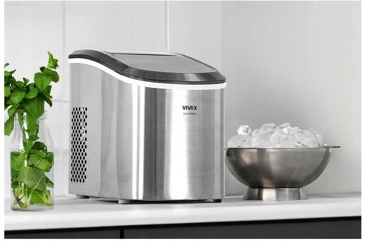 Kostkarka do lodu Vivax IM-122T srebrny/szary 240 W HIT NA LATO 2024