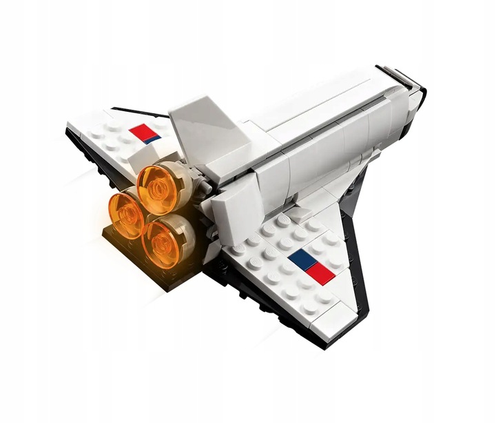 KLOCKI LEGO CREATOR 3w1 PROM KOSMICZNY ASTRONAUTA PREZENT DLA 6,7,8 LATKA