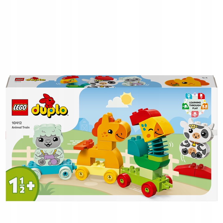 LEGO DUPLO Pociąg ze zwierzątkami 10412