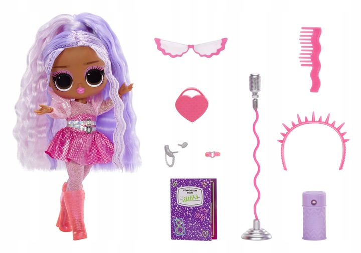 LOL Surprise Neonowa Laleczka Tweens Neon Pop Kitty K 120667 światło UV