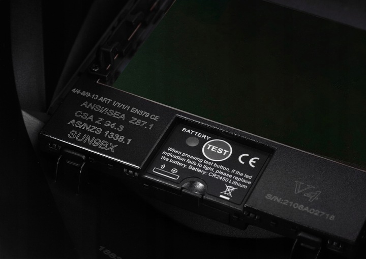 Przyłbica automatyczna MASKA samościemniająca SHERMAN V4 DO SPAWANIA MIG