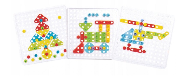 Zestaw konstrukcyjny Askato 180 elementów