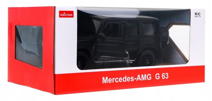 SAMOCHÓD ZDALNIE STEROWANY AUTO RC Mercedes Benz G63 AMG RASTAR PILOT LED