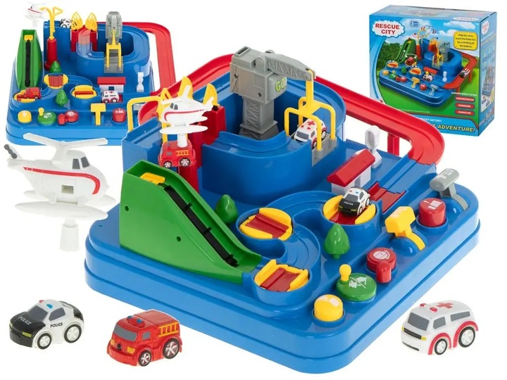 Tor przeszkód samochodowy Ikonka KX6011