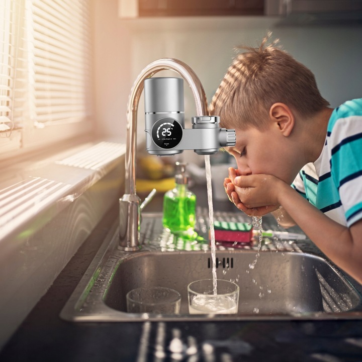 FILTR DO WODY ZAAWANSOWANY 8-stopniowy Kran Bez narzędzi Czysta Woda