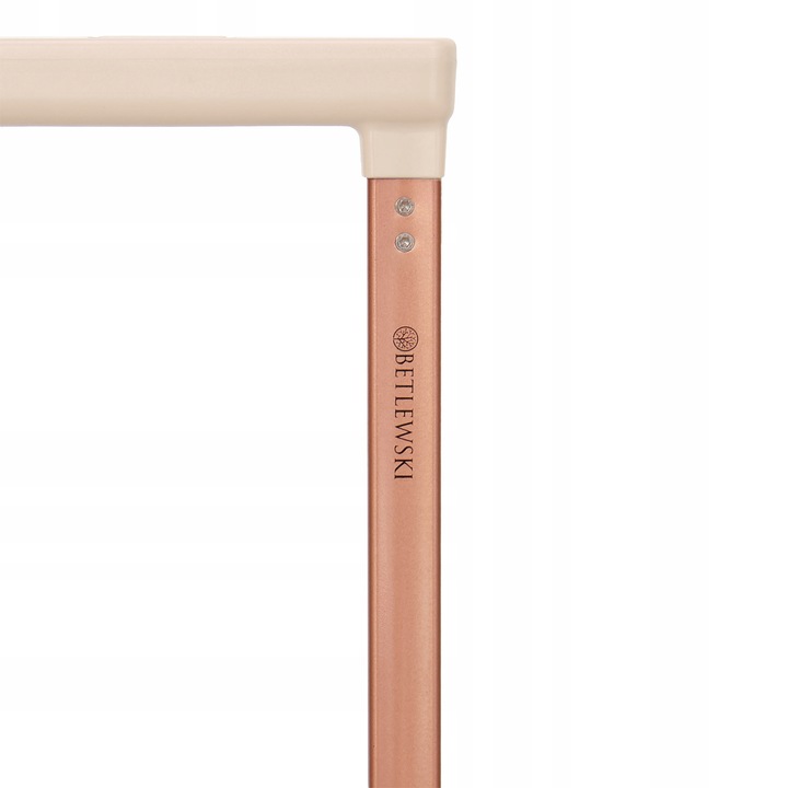 BETLEWSKI Walizka Podróżna duża pojemna na wakacje na kółeczkach stylowa