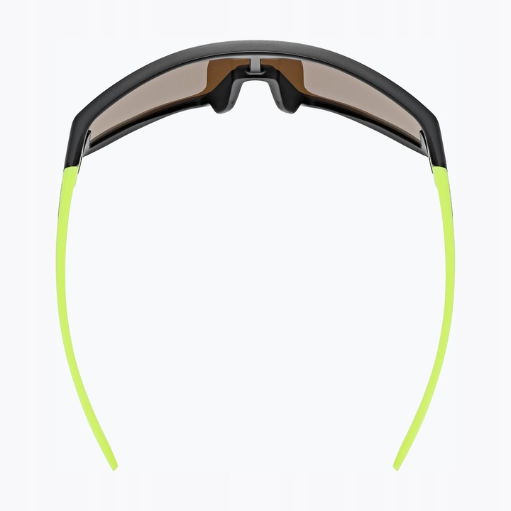 Okulary przeciwsłoneczne dziecięce UVEX Skyryse Jr black/yellow matt/mirror