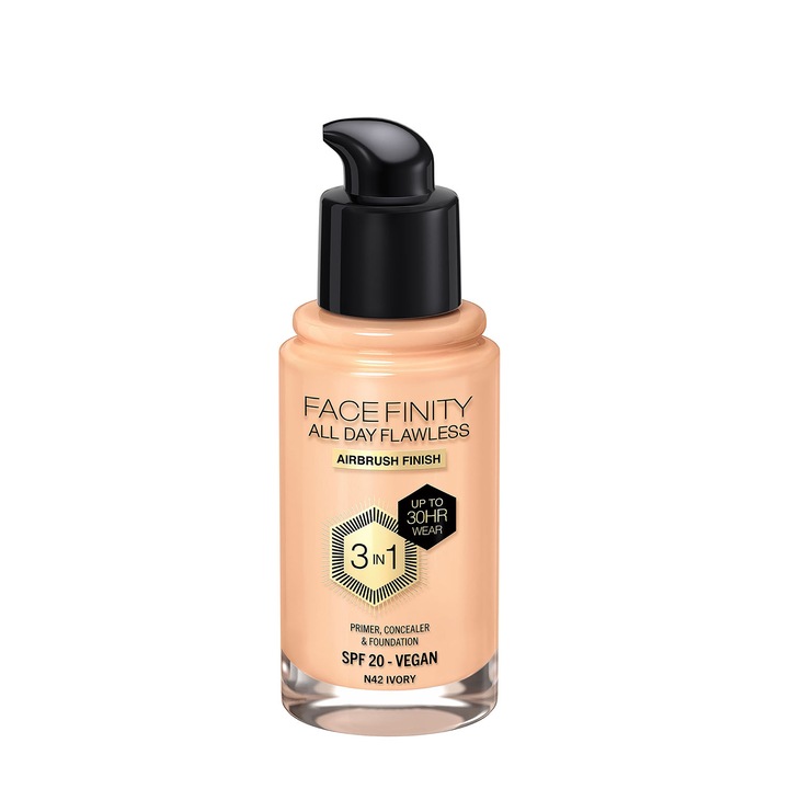 MAX FACTOR FACE FINITY 3W1 VEGAN SPF20 N42