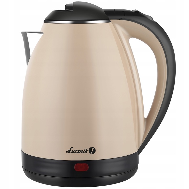 Czajnik elektryczny Łucznik WK-180 Plus 1800 W 1,8 l czarny Cappuccino