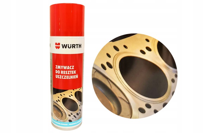 WURTH ZMYWACZ DO RESZTEK USZCZELNIEŃ SILIKONU KLEJÓW USZCZELEK 300 ML