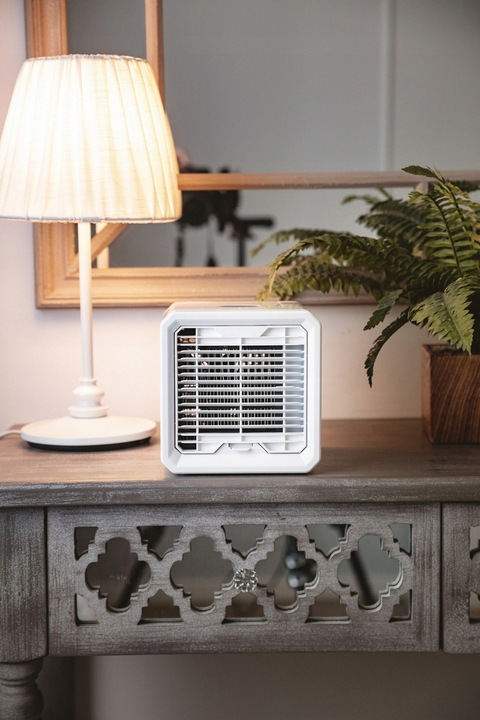 KLIMATOR NA WODĘ USB LED 3w1 CR7321 MOCNY, WYDAJNY