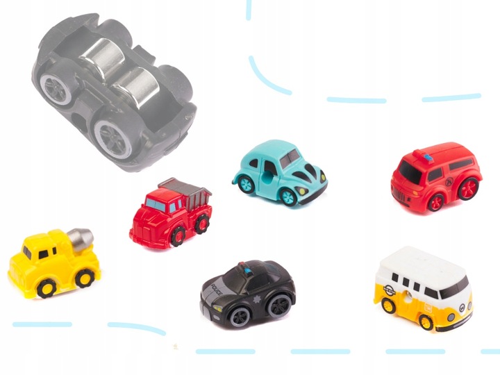 PARKING TOR DLA SAMOCHODÓW AUTEK DUŻY WIELOPOZIOMOWY INTERAKTYWNY + 6 AUT