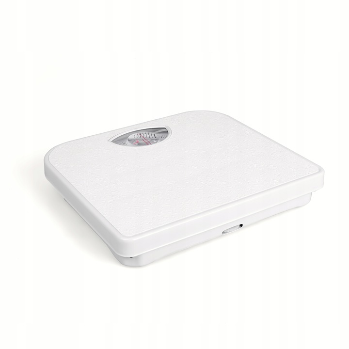 MECHANICZNA WAGA ŁAZIENKOWA KLASYCZNA ANALOGOWA DO 130KG IZ9201 BIAŁA