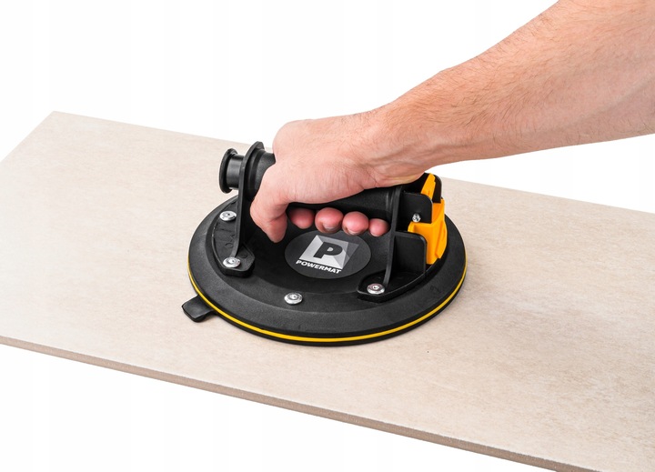 PRZYSSAWKA PRÓŻNIOWA DO PŁYTEK UCHWYT Z POMPKĄ GLAZURY SZYB 190 KG 200 MM