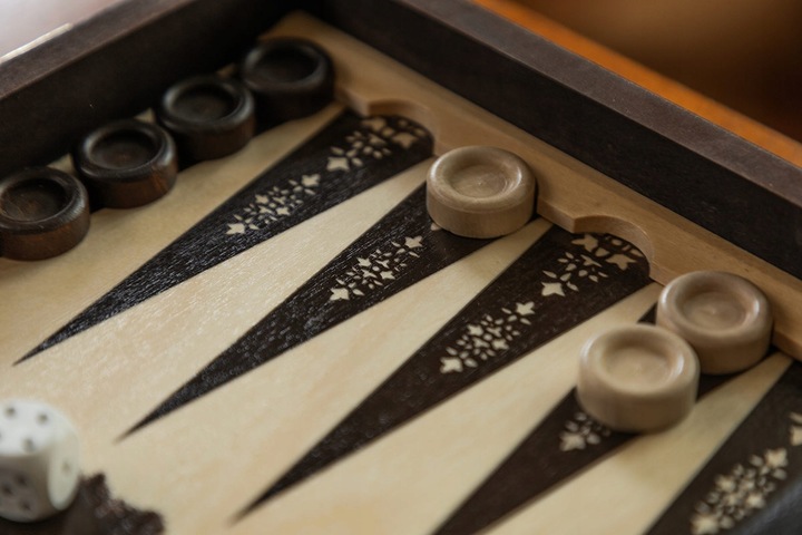 Szachy+ Backgammon+Warcaby duże/ Tryktrak