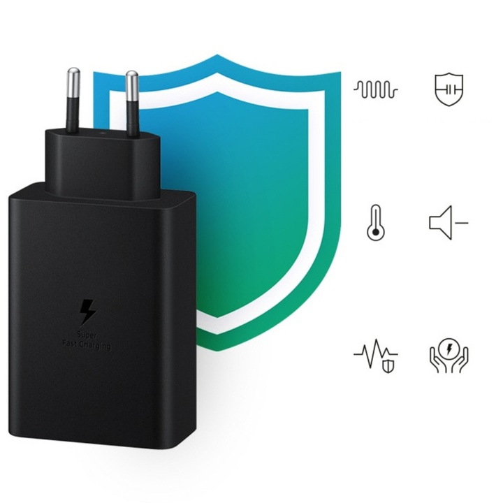 SZYBKA ŁADOWARKA SIECIOWA EPT650 TRIO 65W USB-C DO SAMSUNG GALAXY S22 23 24