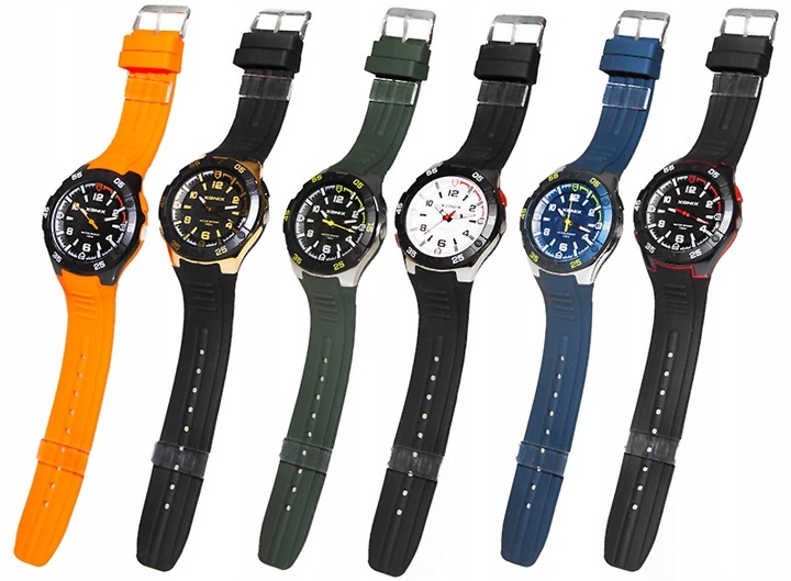 Zegarek XONIX WR100m Chłopięcy Młodzieżowy LATARKA